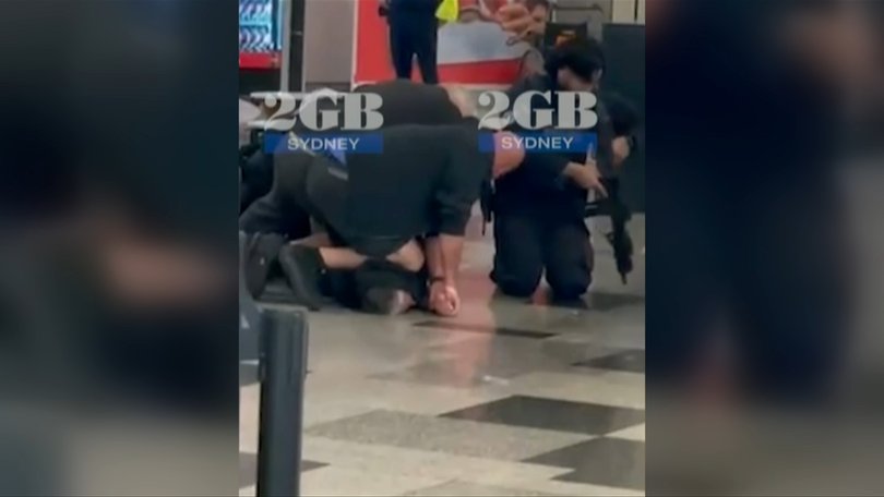 The domestic terminal at Sydney Airport was placed into lockdown on Wednesday morning.