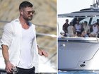 Chris Hemsworth celebrated his birthday surrounded by star-studded friends in Ibiza.