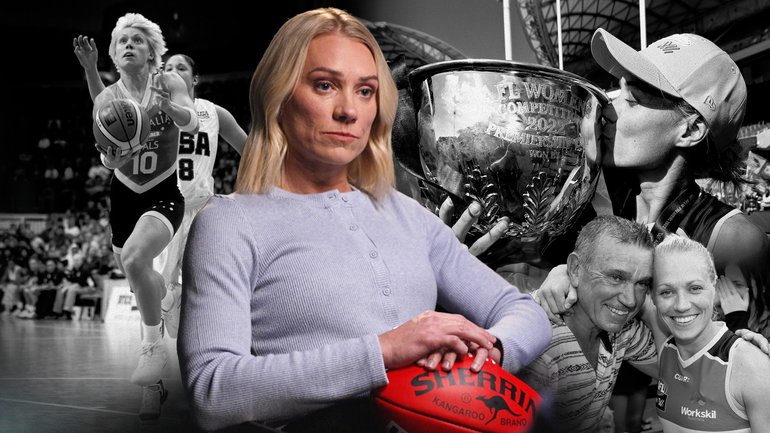 Erin Phillips has detailed her battle with accepting her body image.