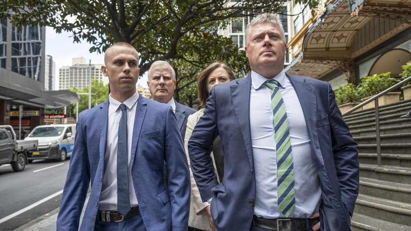 Nicholas James McCormack was supported in court by his father, former deputy prime minister Michael McCormack
