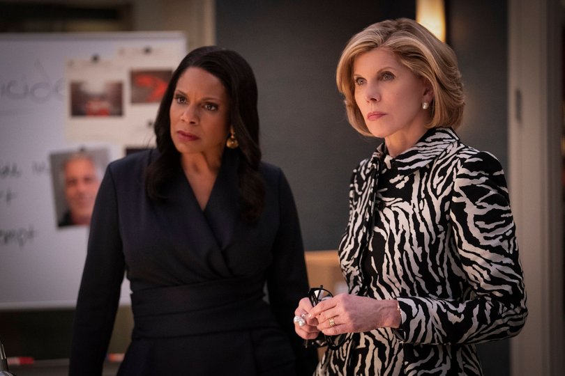 Audra McDonald and Christine Baranski in The Good Fight.