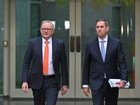Anthony Albanese and Jim Chalmers have addressed the US election result. (Mick Tsikas/AAP PHOTOS)