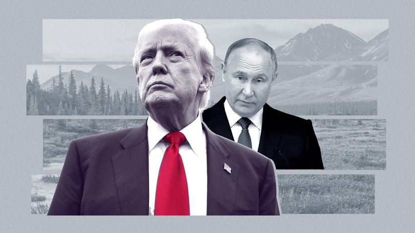 Donald Trump is doubling down on sanctions and Vladimir Putin is laughing all the way to Alaska.