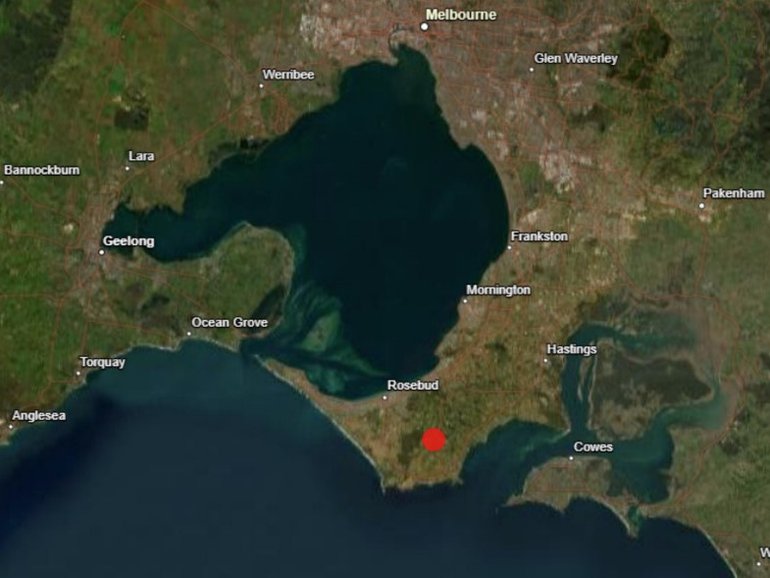 A 3.2 magnitude earthquake has been recorded in the Mornington Peninsula.