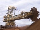 Iron ore is down for a second day.