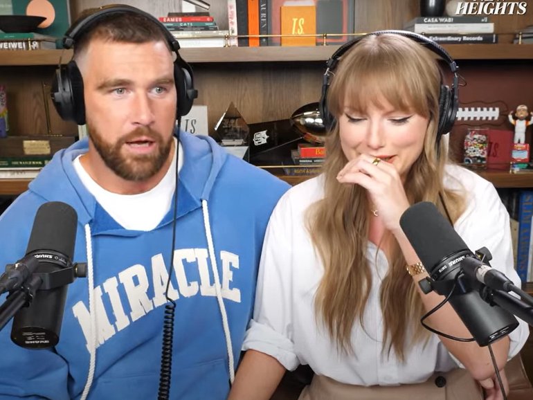 Taylor Swift fought back tears when talking about reclaiming her master recordings.
