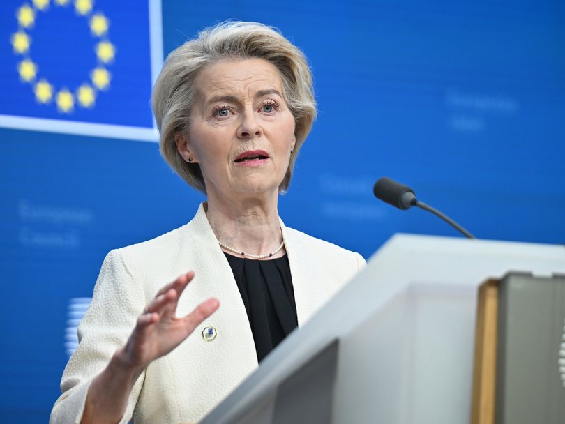 European Commission President Ursula von der Leyen.