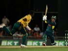  Alex Carey during game two in the T20 International series between Australia and South Africa at Marrara Stadium in Darwin.