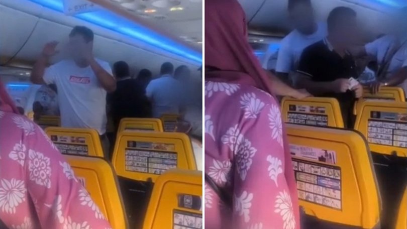 From London to Lisbon, this Ryanair flight went from routine to riot in minutes.