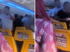 From London to Lisbon, this Ryanair flight went from routine to riot in minutes.