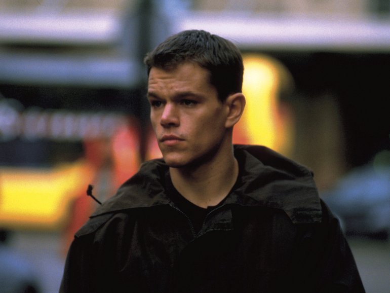 Matt Damon in The Bourne Identity.