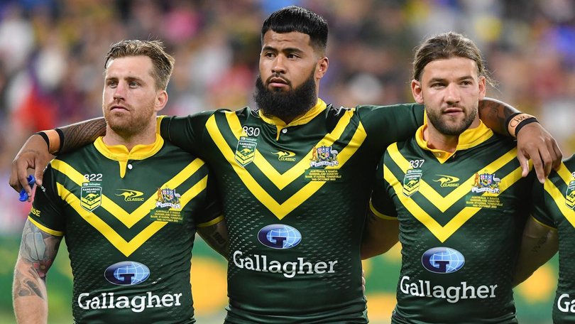 Payne Haas, the best prop in the NRL, may have played his final game for Australia. (Scott Radford-Chisholm/AAP PHOTOS)