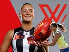 Ash Centra and Havana Harris make their AFLW  debuts tonight.