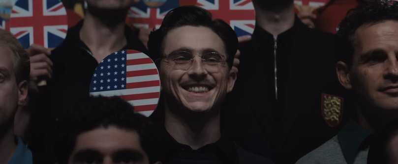 Timothee Chalamet in Marty Supreme.