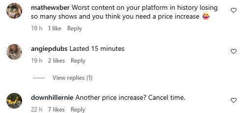 Aussies react to Netflix price rises.
