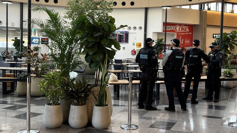An airport spokesman said the incident did not cause any disruption to flights. Picture: NewsWire / Nikki Short