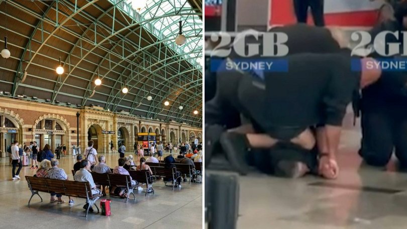 A man at the centre of a chaotic airport incident, where a police officer’s firearm was discharged, is now facing multiple assault charges linked to a separate outburst of violence in Sydney’s CBD.