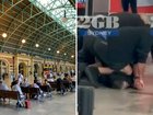 A man at the centre of a chaotic airport incident, where a police officer’s firearm was discharged, is now facing multiple assault charges linked to a separate outburst of violence in Sydney’s CBD.