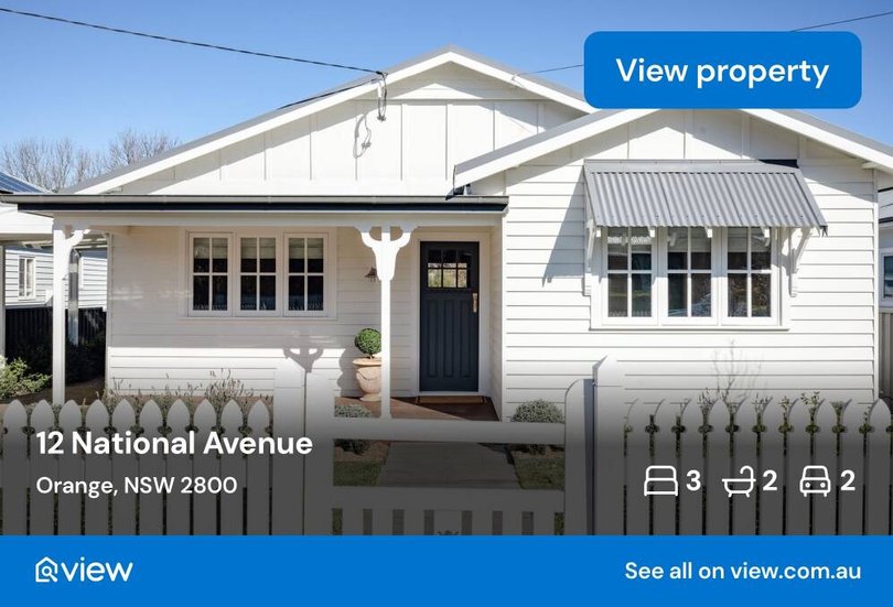 Manageable and well located, this home in Orange has a price guide of $1.6 million.
