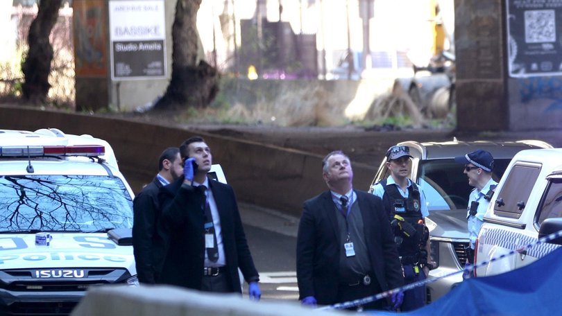 The police are investigating the double fatality that struck the Sydney CBD on Saturday. NewsWire / Damian Shaw