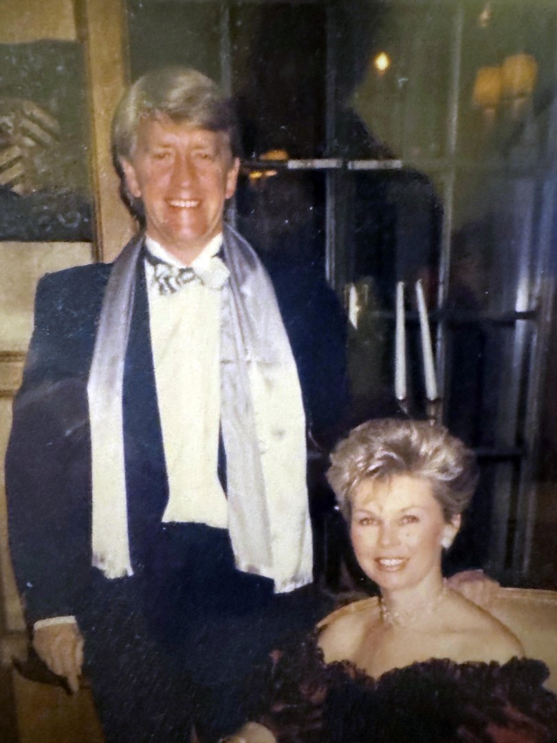 Warren Anderson and former wife Cheryl at Boomerang on Cheryl’s 40th birthday. Picture: Unknown