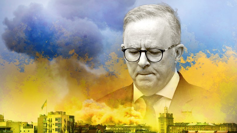 Prime Minister Anthony Albanese says Australia remains committed to supporting Ukraine in its fight for sovereignty and peace, revealing a meeting with global leaders.