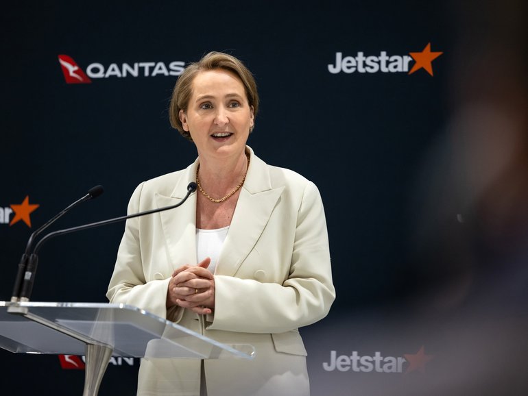 Qantas group chief executive Vanessa Hudson.
