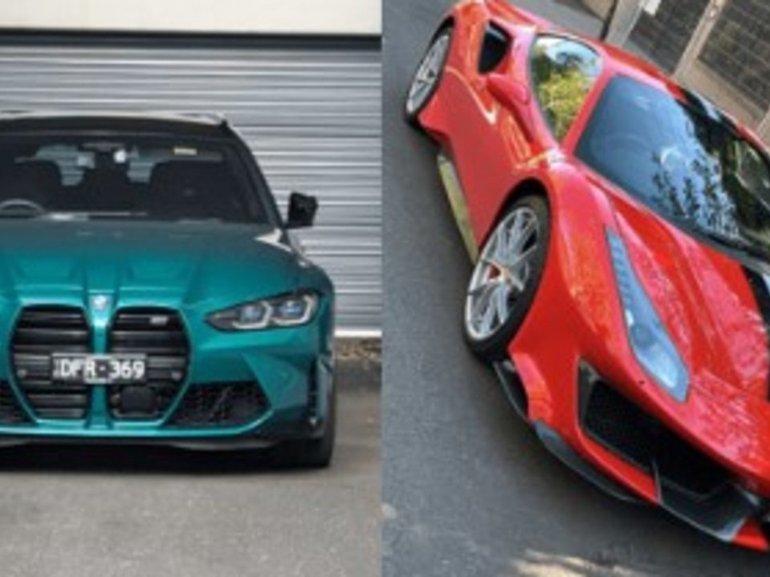 Victoria Police are searching for four stolen vehicles from Balwyn North. One of the cars is a Ferrari. 