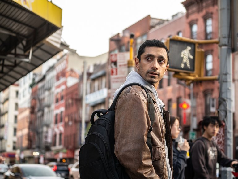 Riz Ahmed in Relay.