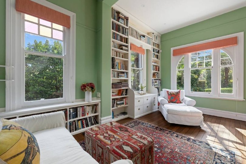 The house has multiple living spaces.