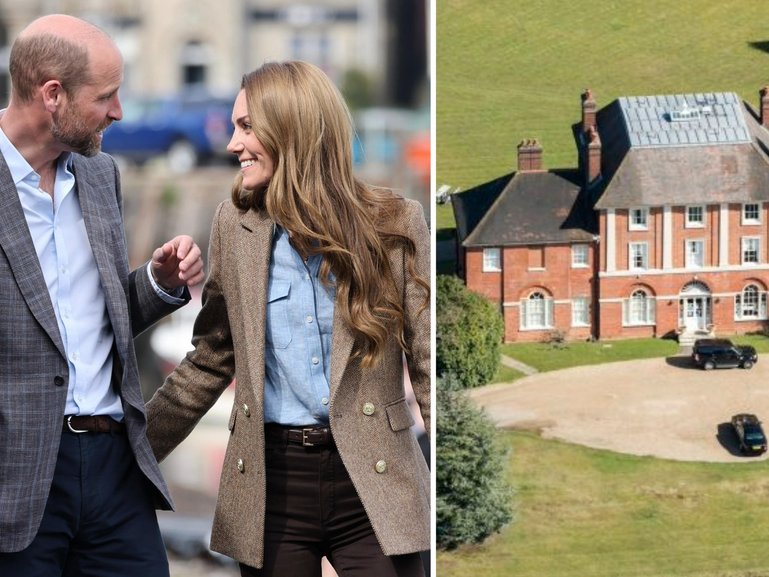 Two families have been told to vacate their homes to make way for the Royal Family's move later this year.