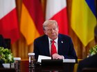 US President Donald Trump has made a ‘crazy’ Vladimir Putin comment, not realising a microphone was on. 