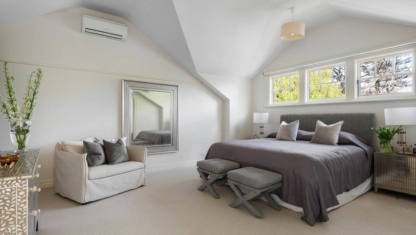 A private parents retreat is located on the first floor. Pic: Fredman.