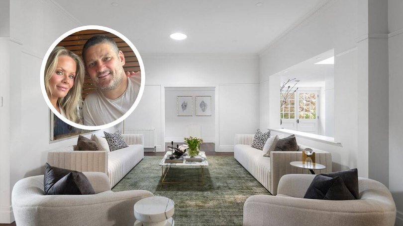 The couple purchased the Edwardian home in 2021 for $3.1 million. Pic: Fredman.