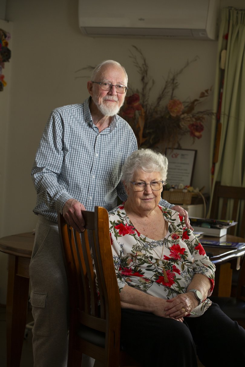 Doug and Margaret Walsh were angry their credit card application was knocked back.