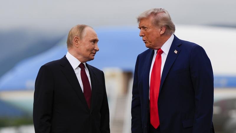 Donald Trump says he hopes Russian President Vladimir Putin will move forward on ending the war in Ukraine. 