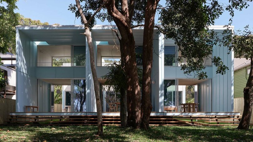 The three houses are an example of "stealth density". Pic: Christopher Frederick Jones.