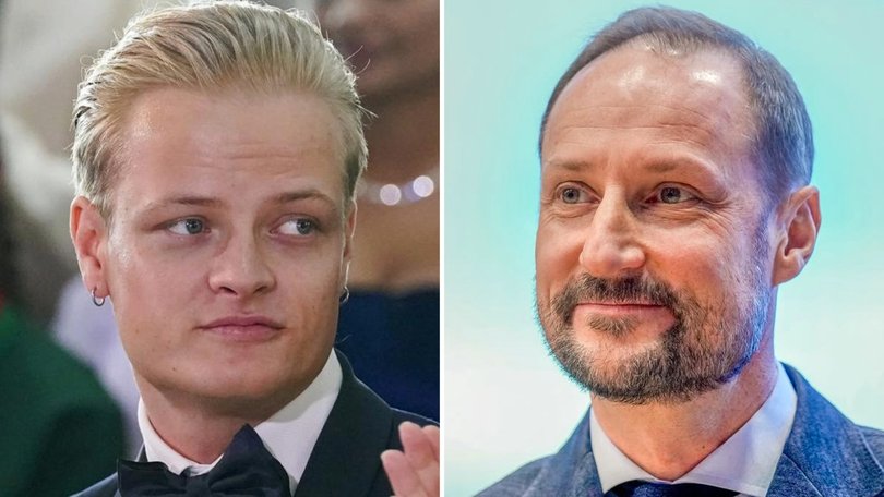 The future king of Norway, right, has opened up about the “serious accusations” levelled at his stepson Marius Borg Hoiby, left. 