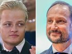 The future king of Norway, right, has opened up about the “serious accusations” levelled at his stepson Marius Borg Hoiby, left. 