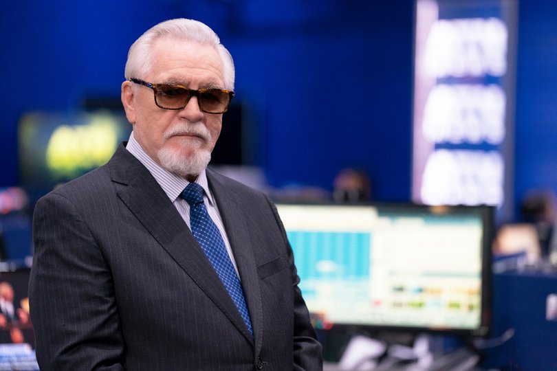 Brian Cox as Logan Roy, a character heavily influenced by Rupert Murdoch.