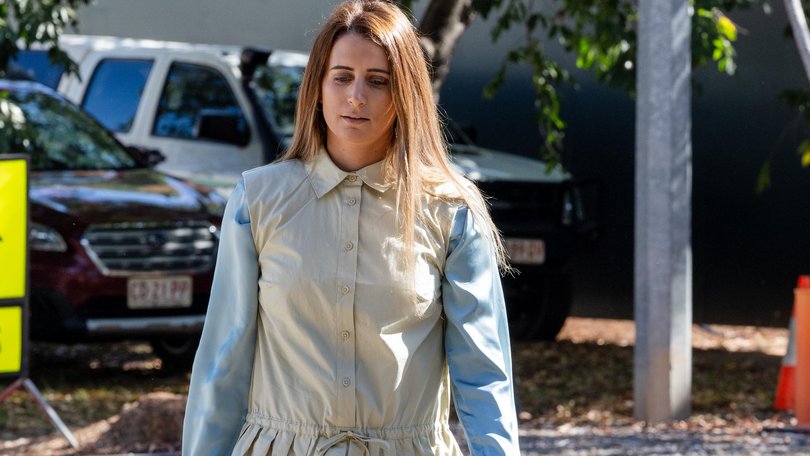 Chris ‘Willow’ Wilsons widow, Dani Wilson approached the Supreme Court in Darwin.