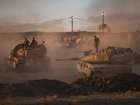 IDF soldiers prepare tanks on August 18, 2025 near the Gaza Strip's northern borders, Israel. 