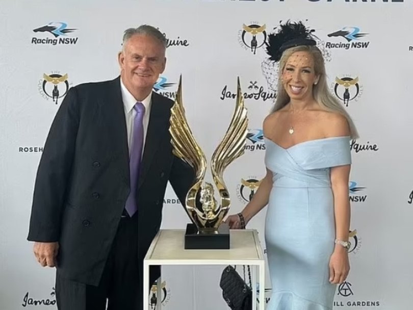 Nathalie May Matthews and Mark Latham. Picture: Instagram