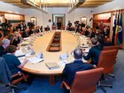  Jim Chalmers opens the second day of The Economic Reform Roundtable at Parliament House in Canberra. 