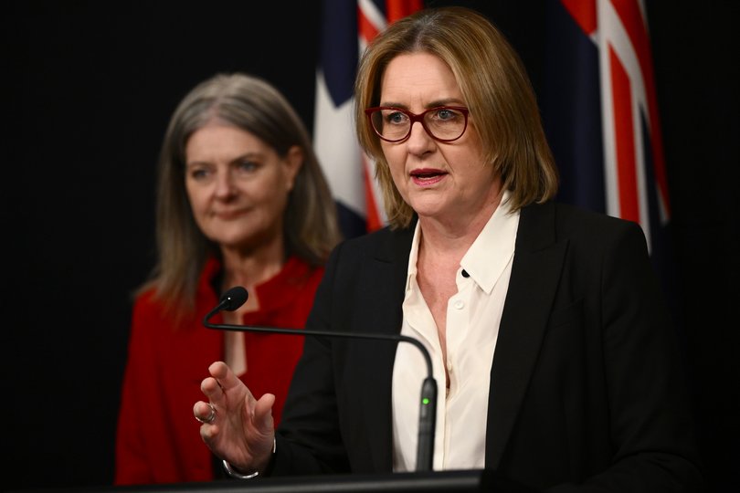 Victorian Premier Jacinta Allan speaks to media following the release of a ‘rapid review’ into childcare.