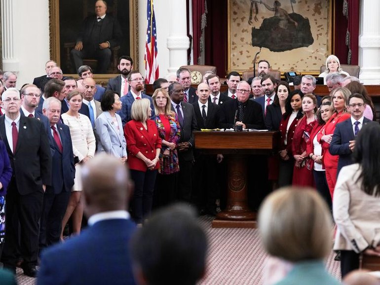 The new congressional map for Texas was approved after a stand-off between Republicans and Democrats.