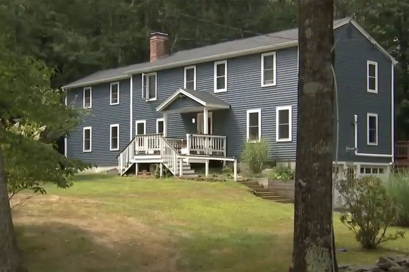 Police were called to the Madbury home on Monday night.