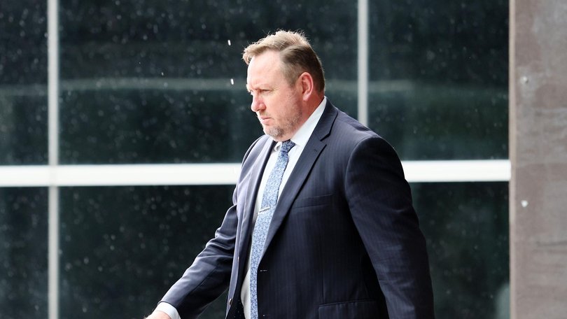 Legal officer Marshall Bostock-Proctor represented the Queensland Police Service in their application. Picture: NewsWire/Tertius Pickard