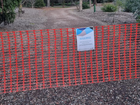 A northern Melbourne park has been partially closed after asbestos was found.