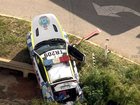 Two highway patrol officers have been injured, one seriously, near Northam on Thursday.